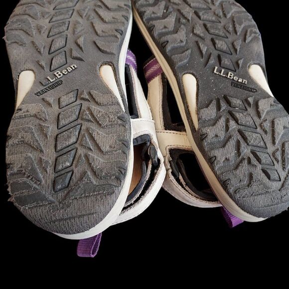 LLBean Purple women's sandles  size 7 - Picture 4 of 4